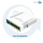 روتر mikrotik مدل HEX PoE RB960PGS