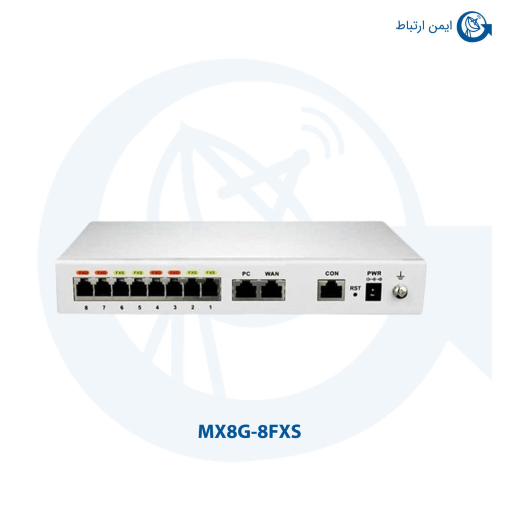 گیت وی نیوراک مدل MX8G-8FXS