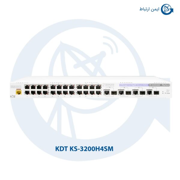 سوئیچ شبکه کی دی تی مدل KS-3200H4SM