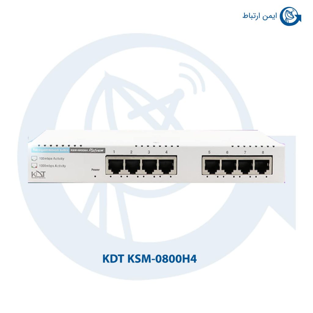 سوئیچ شبکه مدل KSM-0800H4