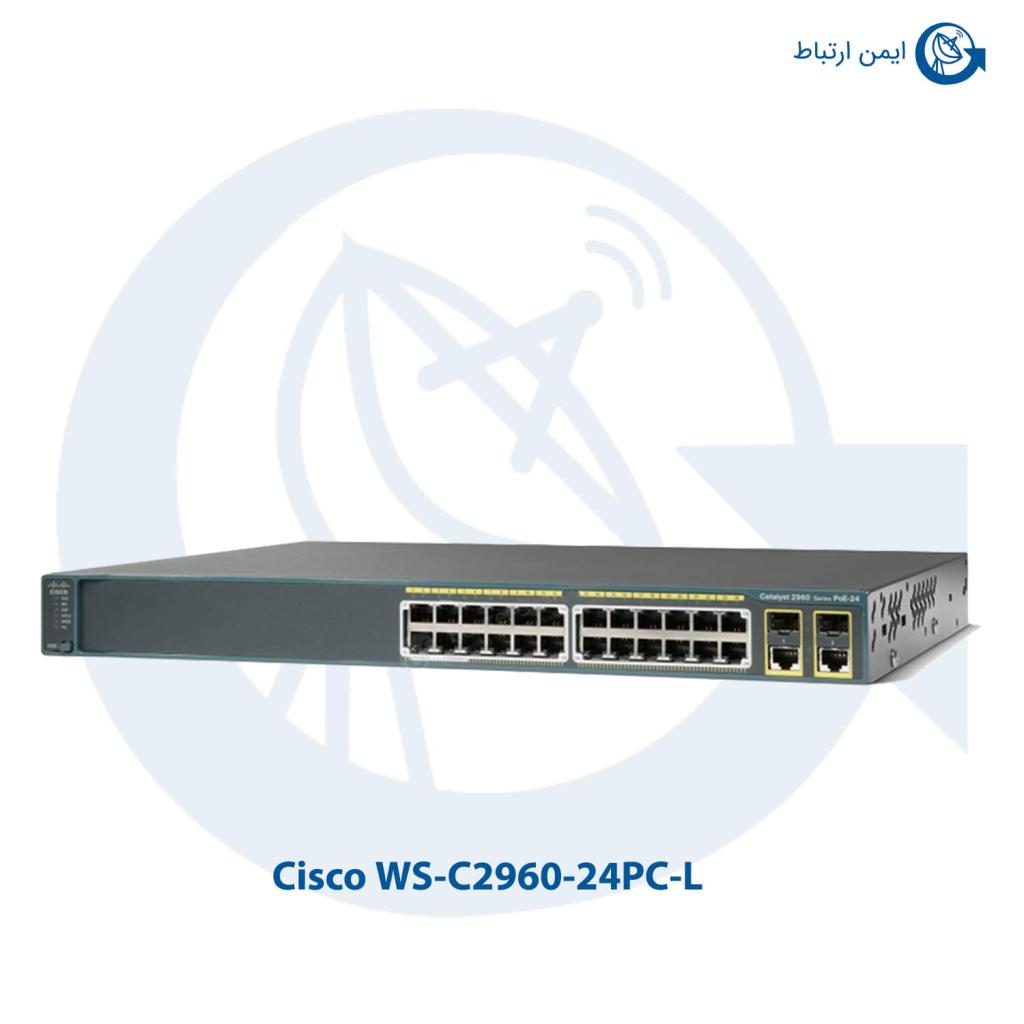 سوئیچ شبکه سیسکو WS-C2960-24PC-L