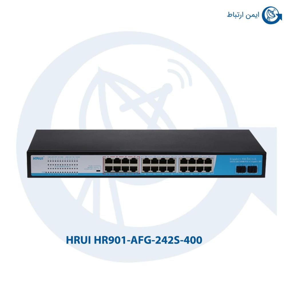 سوئیچ شبکه HRUI مدل HR901-AFG-242S-400