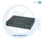 سوئیچ شبکه سیسکو مدل 2960G-8TC-L