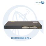 سوئیچ شبکه سیسکو WS-C2960+24TC-L