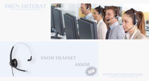 snom headset model a100m min