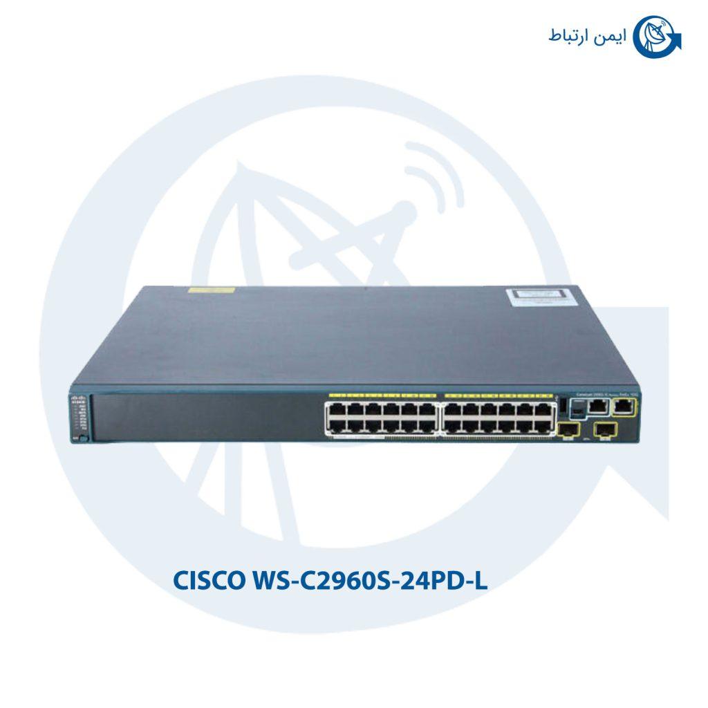 سوئیچ سیسکو WS-C2960S-24PD-L