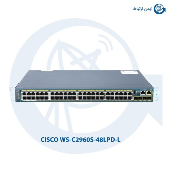 سوئیچ سیسکو WS-C2960S-48LPD-L