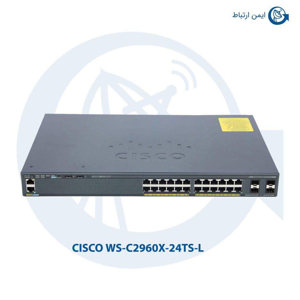 سوئیچ سیسکو WS-C2960X-24TS-L