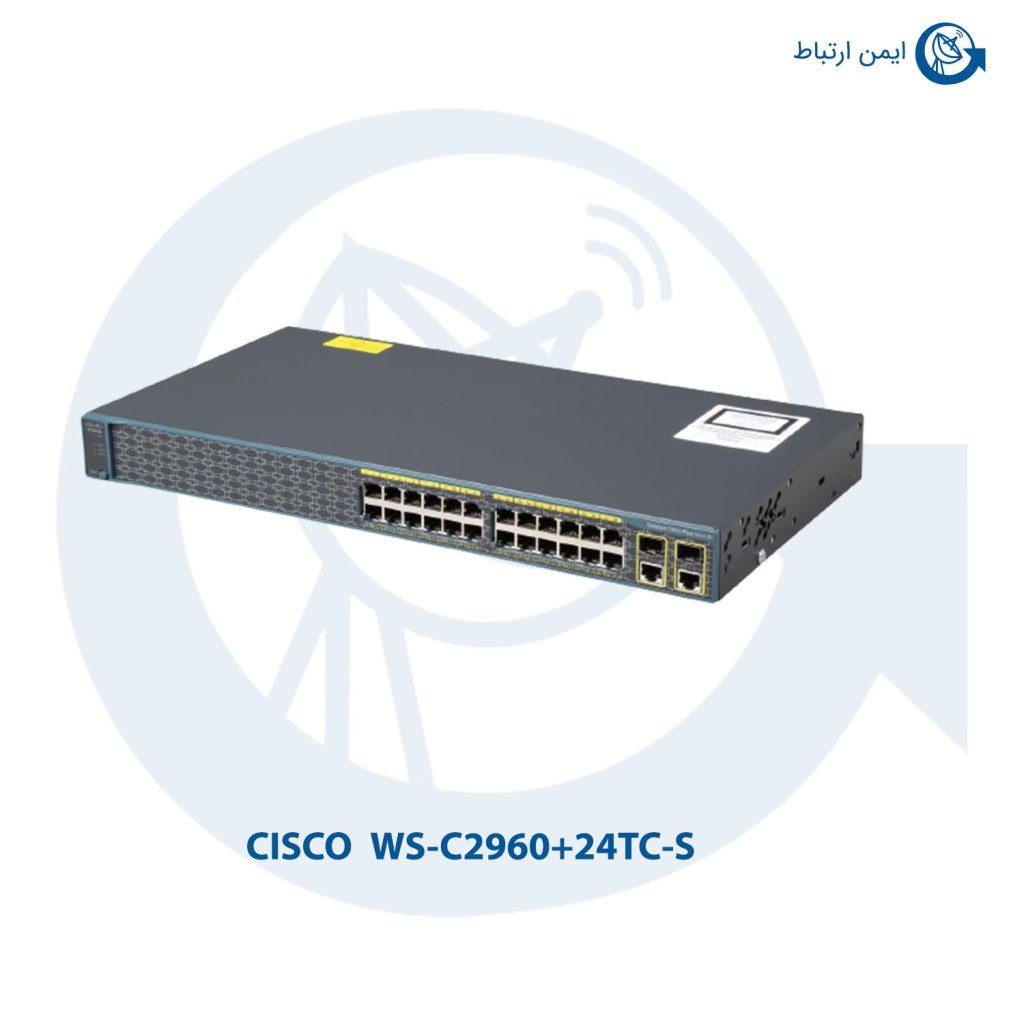 سوئیچ شبکه سیسکو WS-C2960+24TC-S