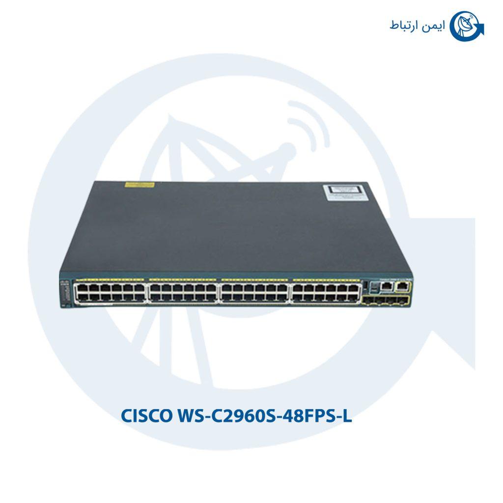 سوئیچ شبکه سیسکو WS-C2960S-48FPS-L