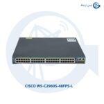 سوئیچ شبکه سیسکو WS-C2960S-48FPS-L