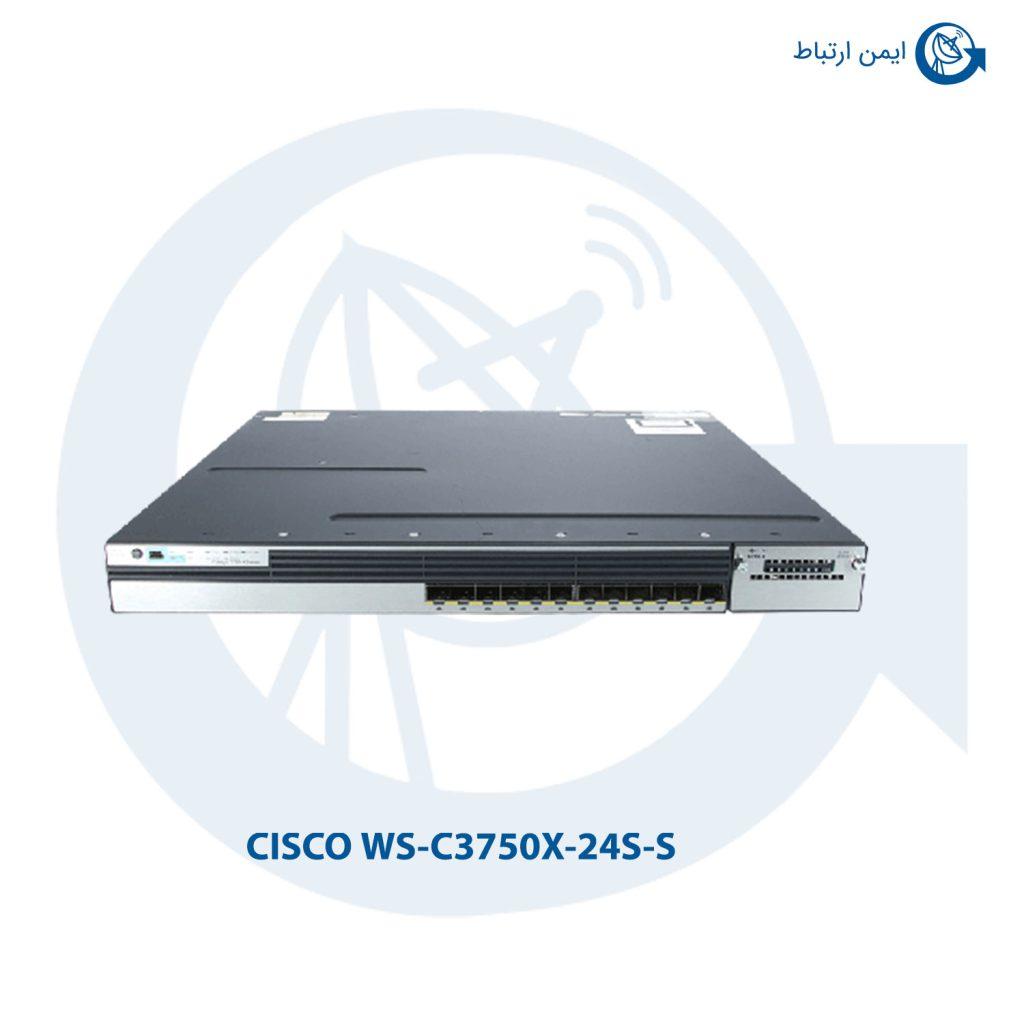 سوئیچ شبکه سیسکو WS-C3750X-24S-S