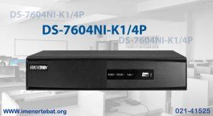 دستگاه هایک ویژن مدل DS-7604NI-K1/4P