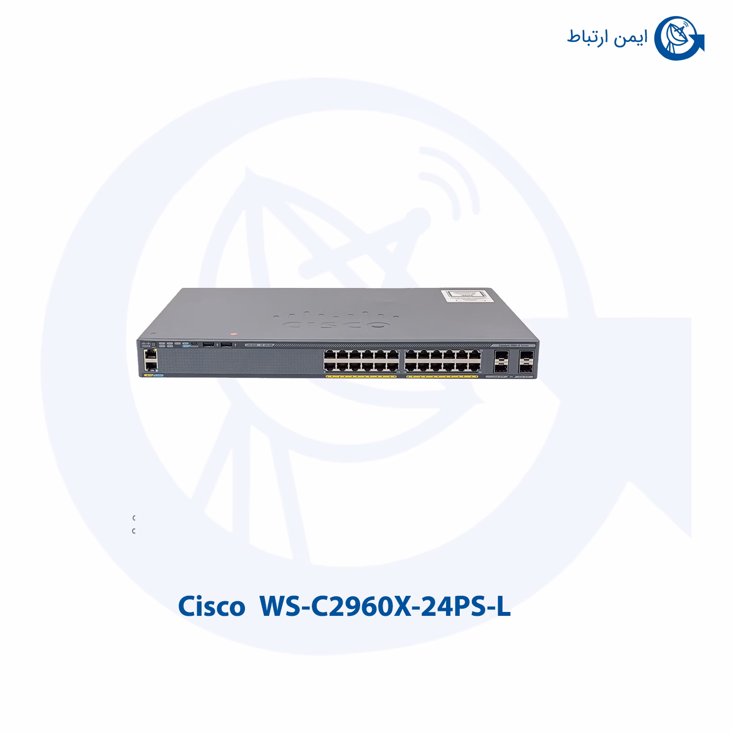 سوئیچ شبکه سیسکو WS-C2960X-24PS-L