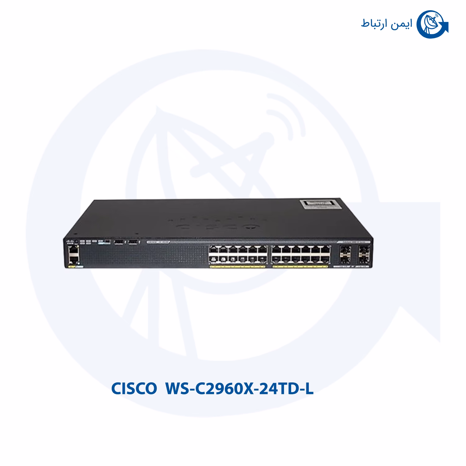 سوئیچ شبکه سیسکو مدل WS-C2960X-24TD-L