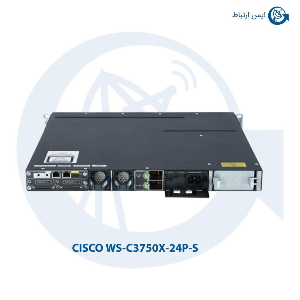 سوئیچ سیسکو WS-C3750X-24P-S