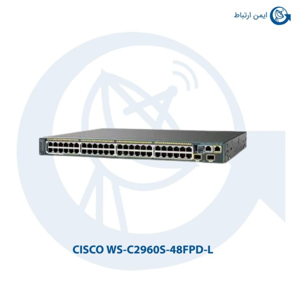 سوئیچ شبکه سیسکو WS-C2960S-48FPD-L