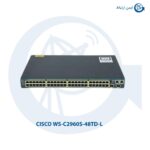 سوئیچ شبکه سیسکو WS-C2960S-48TD-L