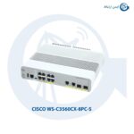 سوئیچ شبکه سیسکو WS-C3560CX-8PC-S