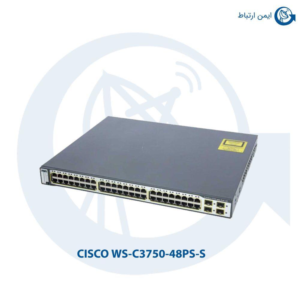 سوئیچ سیسکو WS-C3750-48PS-S