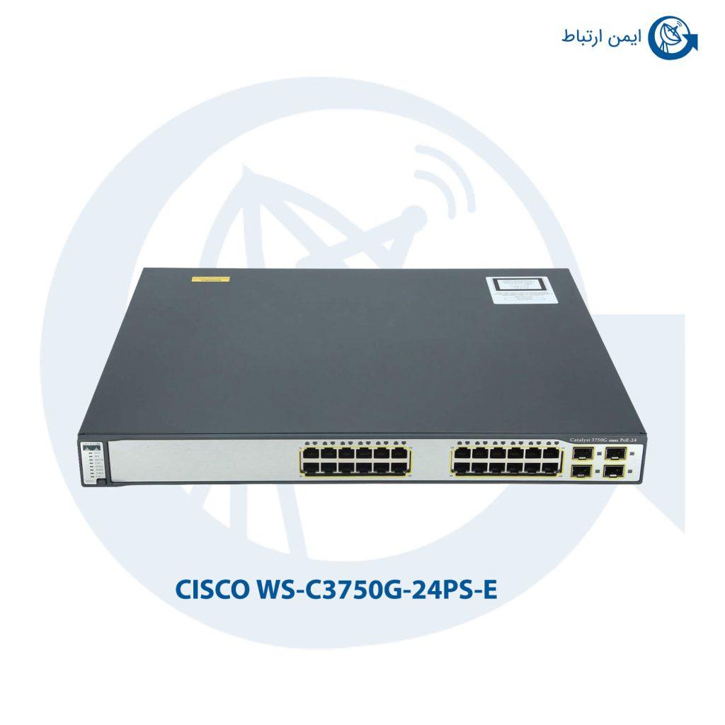 سوئیچ سیسکو WS-C3750G-24PS-E