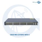 سوئیچ شبکه سیسکو WS-C3750V2-48TS-S