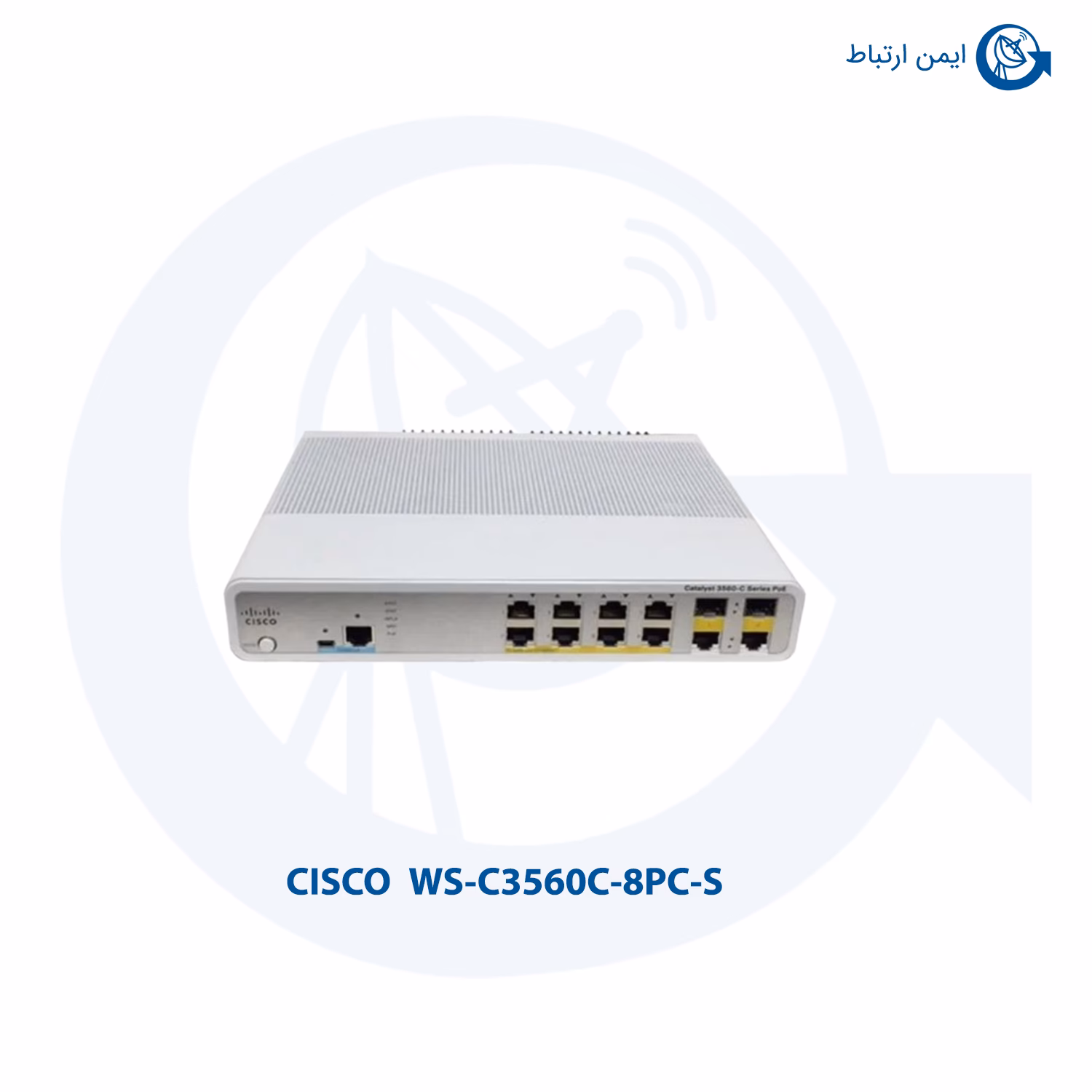 سوئیچ شبکه سیسکو مدل WS-C3560C-8PC-S