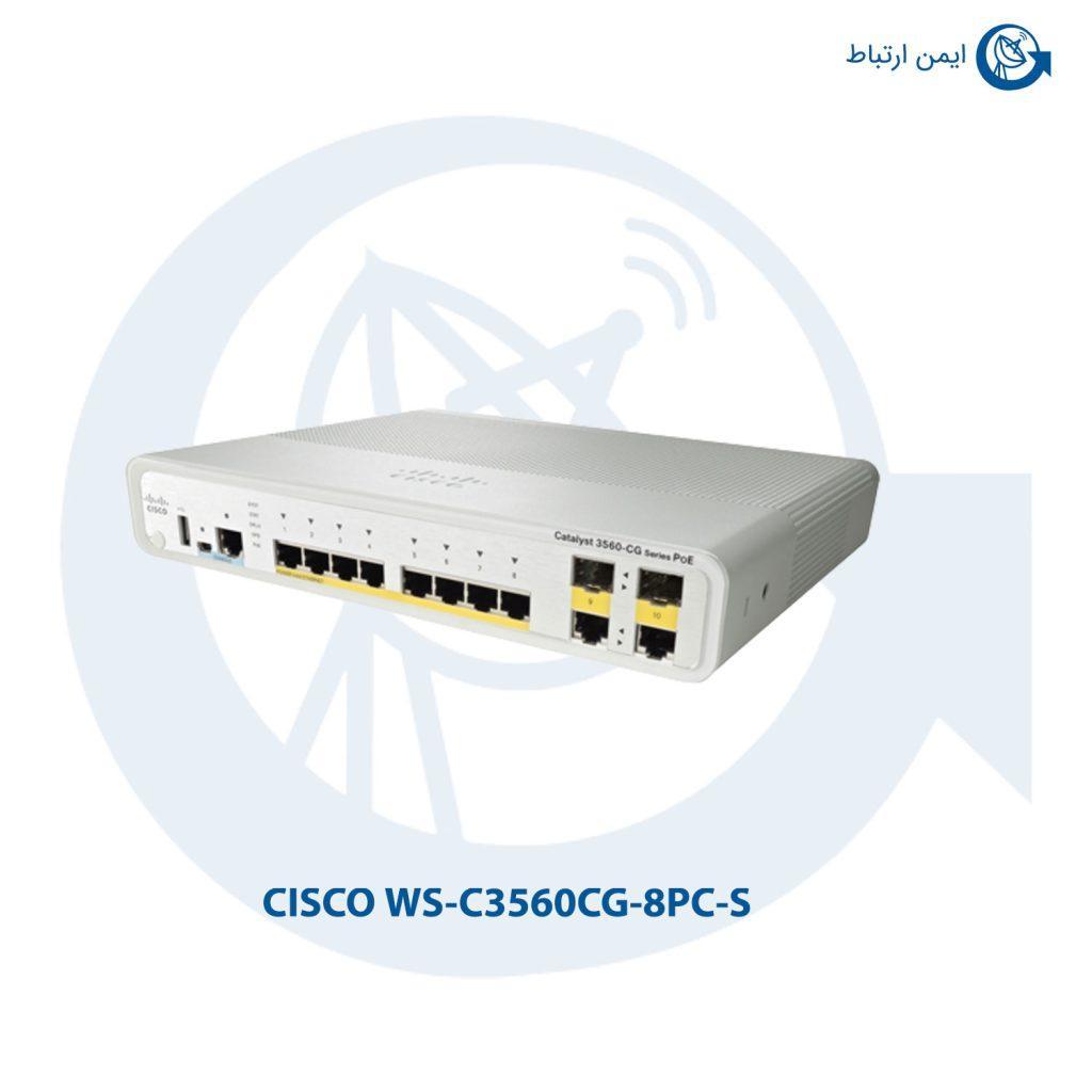 سوئیچ سیسکو WS-C3560CG-8PC-S