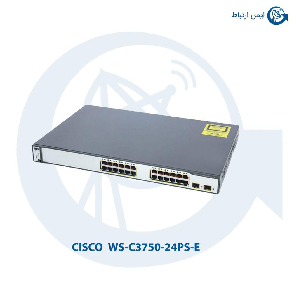 سوئیچ سیسکو WS-C3750-24PS-E