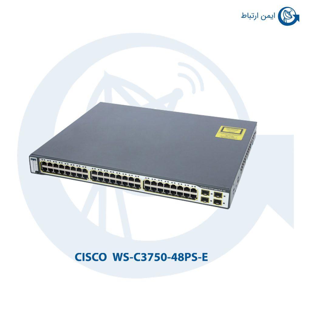 سوئیچ سیسکو WS-C3750-48PS-E