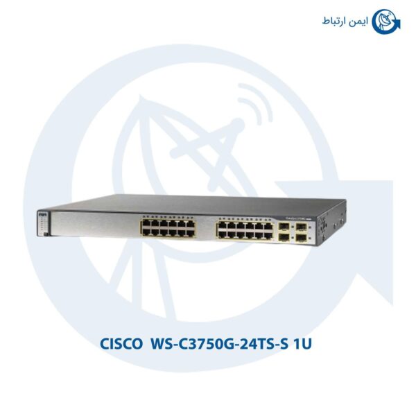 سوئیچ سیسکو WS-C3750G-24TS-S 1U