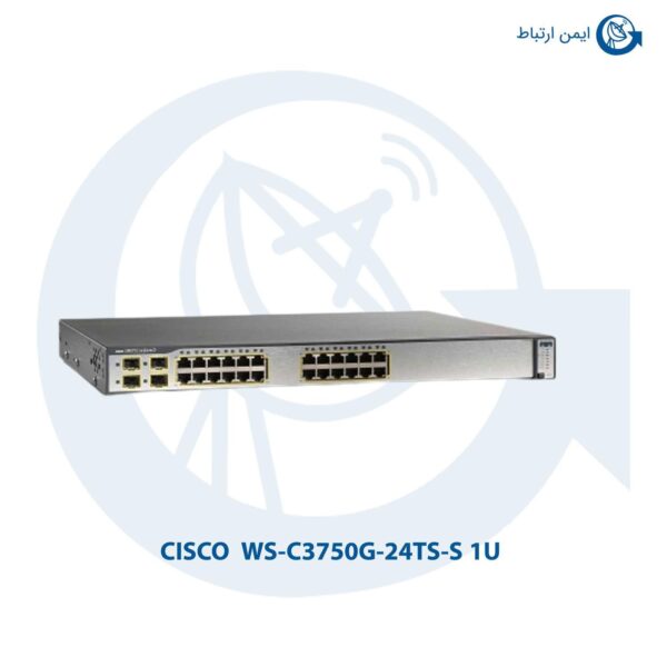 سوئیچ سیسکو WS-C3750G-24TS-S 1U