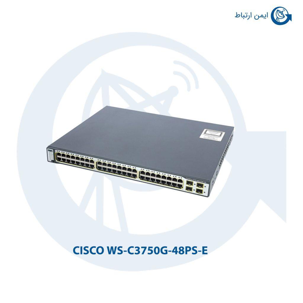 سوئیچ سیسکو WS-C3750G-48PS-E