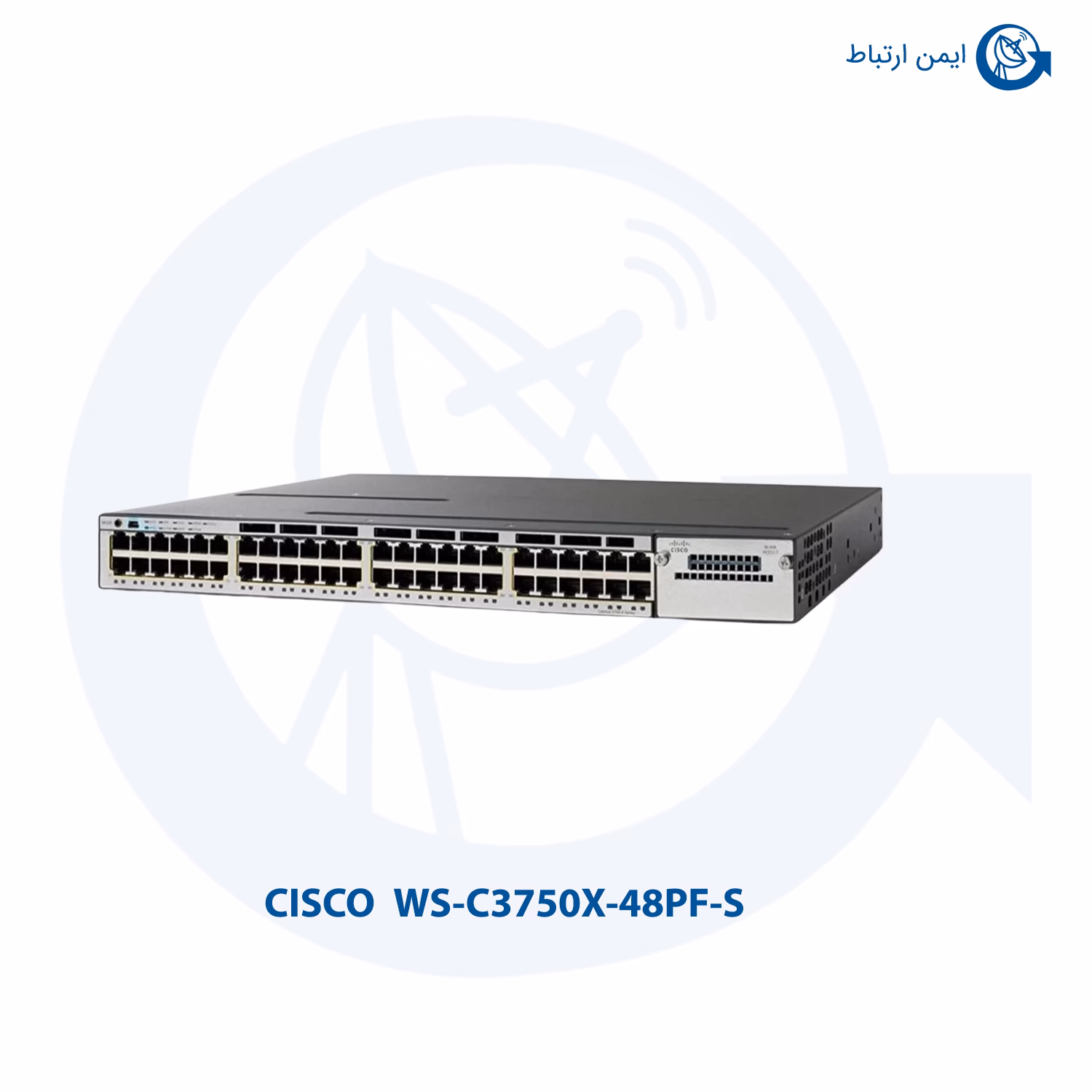 سوئیچ شبکه سیسکو WS-C3750X-48PF-S