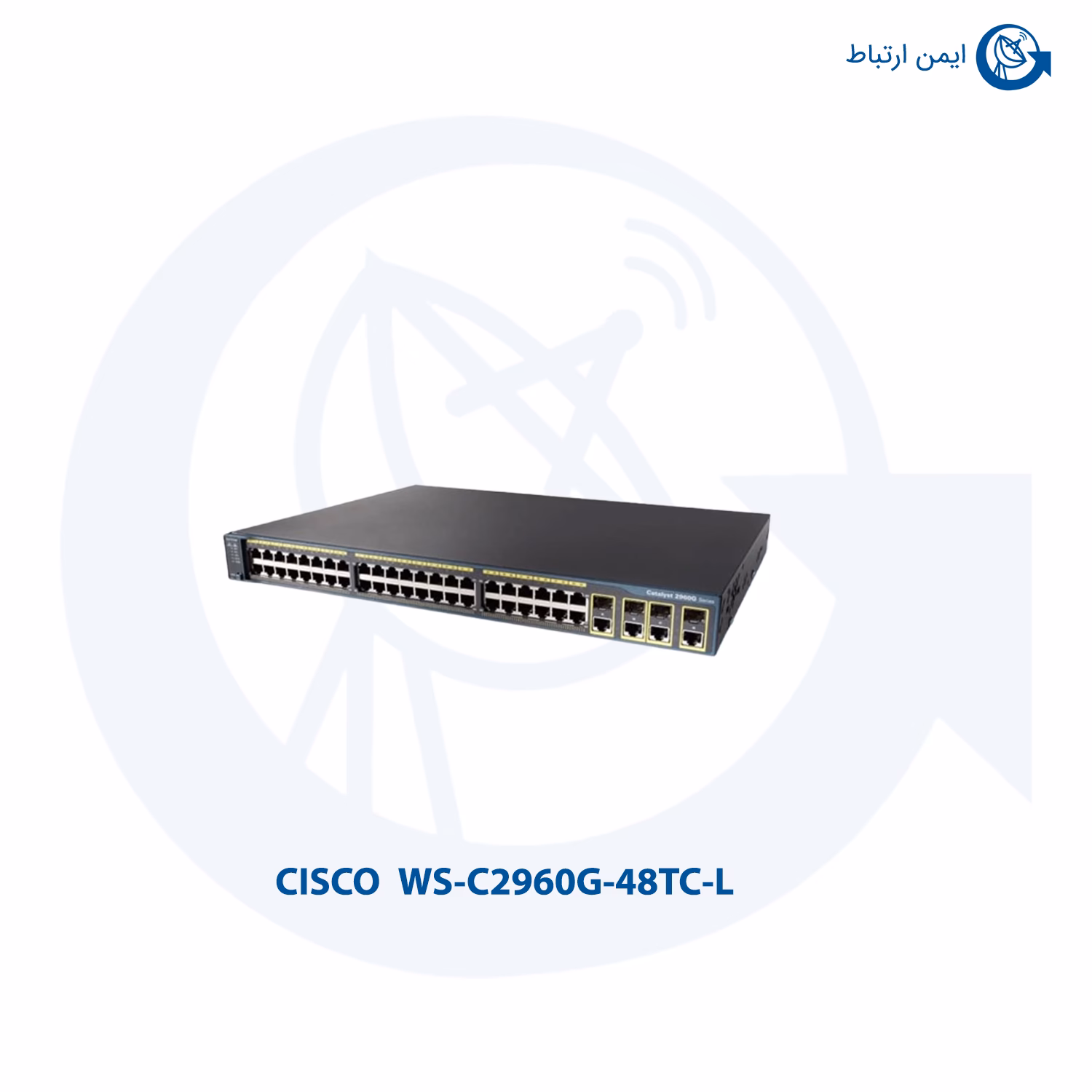 سوئیچ شبکه سیسکو مدل WS-C2960G-48TC-L