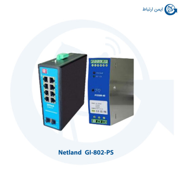 سوئیچ شبکه نت لند مدل GI-802-PS