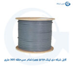 کابل شبکه دی لینک مدل Cat6 SFTP تمام مس حلقه 305 متری