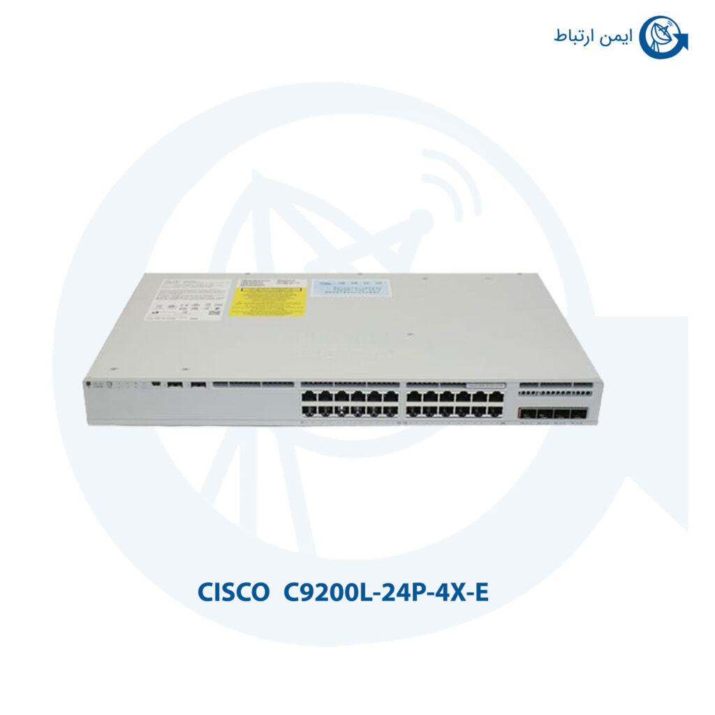 سوئیچ شبکه سیسکو C9200L-24P-4X-E