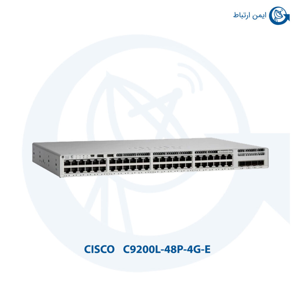 سوئیچ شبکه سیسکو مدل C9200L-48P-4G-E