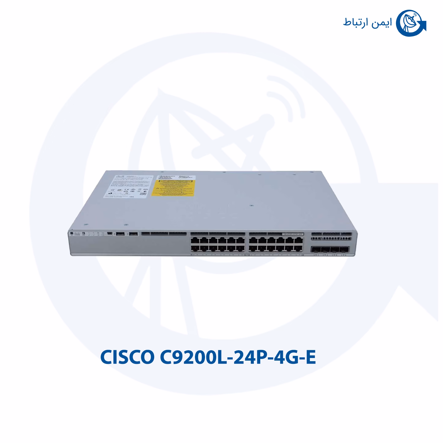 سوئیچ شبکه سیسکو مدل C9200L-24P-4G-E