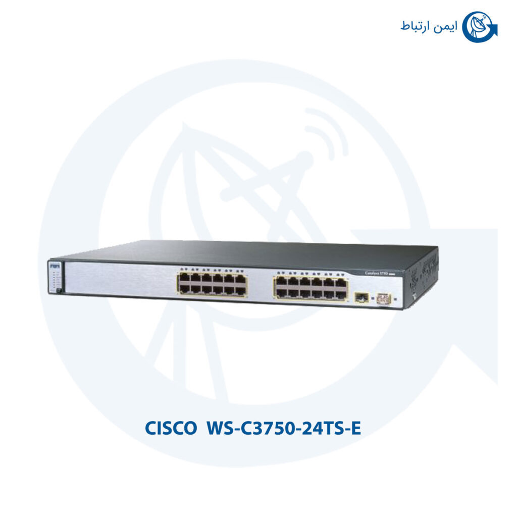 سوئیچ شبکه سیسکو WS-C3750-24TS-E