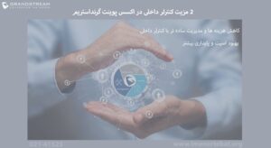 در این تصویر 2 مزیت کنترلر داخلی در اکسس پوینت گرنداستریم را مشاهده می کنید 