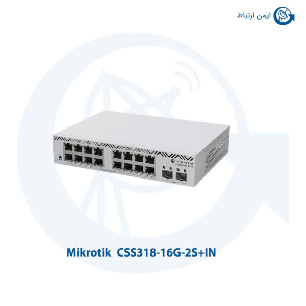 سوئیچ میکروتیک مدل CSS318-16G-2S+IN
