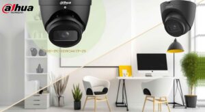 در این تصویر شاهد دوربین مداربسته داهوا مدل DH-IPC-HDW2441TP-ZS در رنگ مشکی می باشید 