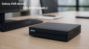 در این تصویر دستگاه ایکس وی آر داهوا مدل XVR1B04-I(V2.0) را در رنگ مشکی مشاهده می کنید