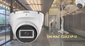 در این تصویر دوربین مداربسته داهوا مدل DH-HAC-T2A21P-U با کیفیت 2mp را مشاهده می کنید
