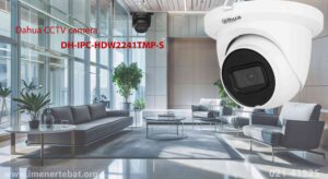 در این تصویر دوربین مداربسته داهوا مدل DH-IPC-HDW2241TMP-S با کیفیت 2mp را مشاهده می کنید