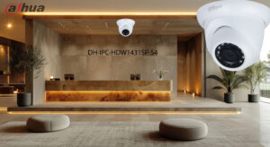 در تصویر دوربین مداربسته داهوا DH-IPC-HDW1431SP-S4 را مشاهده مینمایید