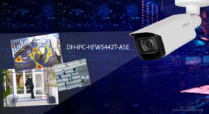 در تصویر دوربین مداربسته داهوا DH-IPC-HFW5442T-ASE را مشاهده مینمایید