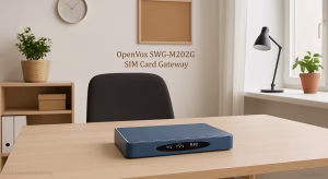 گیت وی سیم کارتی اپن وکس SWG-M202G 1 در این تصویر اپن وکس SWG-M202G را مشاهده می کنید که مطابق با استاندارد SIP V2.0 RFC3261 طراحی شده